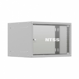 Шкаф коммутационный NTSS NTSS-WL6U5535GS настенный,  стеклянная передняя дверь,  6U,  550x370x350 мм