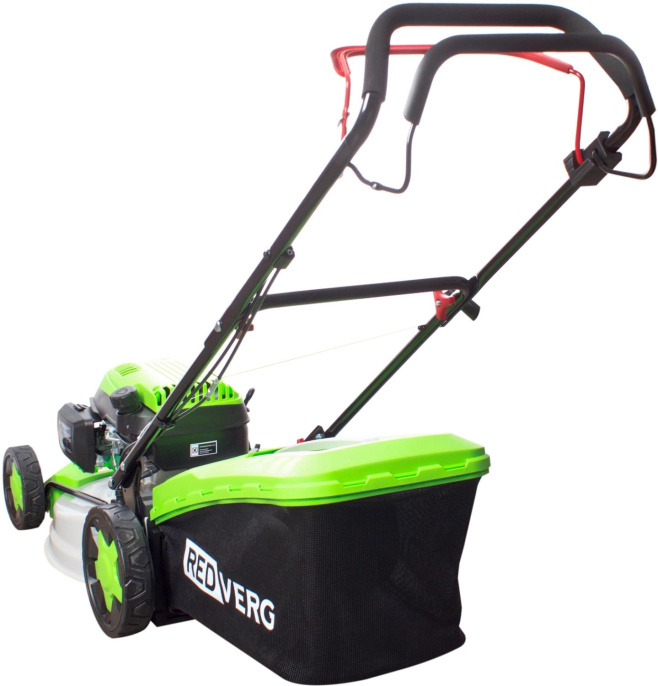 Газонокосилка бензиновая REDVERG RD-GLM46S,  46см, самоходная