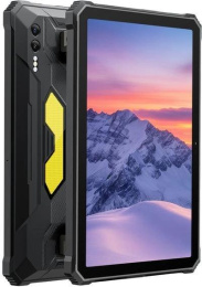 Планшет Blackview Active 10 Pro 7300 2.5 8C RAM12Gb ROM512Gb 10.95" IPS 1920x1200 5G Android 14 черный/желтый 108Mpix 16Mpix BT WiFi microSD 2000Gb 30000mAh 1440hrs