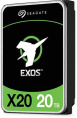 Модуль памяти/ HDD Seagate SATA3 20Tb Exos X20 7200 256Mb OFFICIAL RECERTIFIED 1 year warranty replacement MG10ACA20TE, WUH722020CLE6L4 (ST20000NM007D)