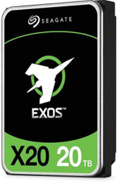 Модуль памяти/ HDD Seagate SATA3 20Tb Exos X20 7200 256Mb OFFICIAL RECERTIFIED 1 year warranty replacement MG10ACA20TE, WUH722020CLE6L4 (ST20000NM007D)
