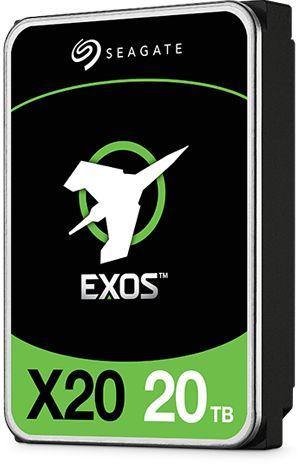 Модуль памяти/ HDD Seagate SATA3 20Tb Exos X20 7200 256Mb OFFICIAL RECERTIFIED 1 year warranty replacement MG10ACA20TE, WUH722020CLE6L4 (ST20000NM007D)