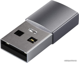 Адаптер Satechi USB Type-A to Type-C. Цвет серый космос. (ST-TAUCM)