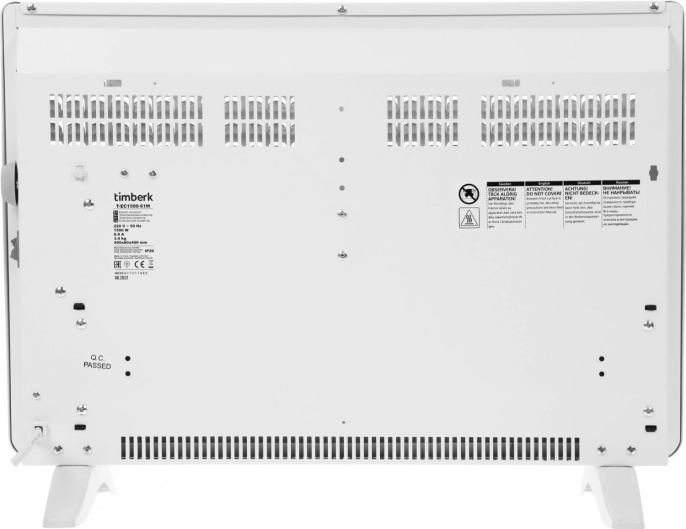 Конвектор Timberk Legend T-EC1500-S1M 1500Вт белый
