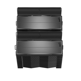 Кулер для процессора CPU Cooler SAMA A60B 265W, 4-pin PWM, 156.5mm, 6x6mm, 2x120mm, 78CFM, 29dBA, 2200RPM, S: 1851/1700/1200/115X, AM5/AM4, black A60-BKWNNXOX-G