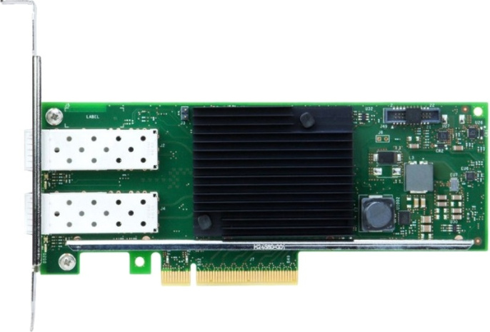 Сетевая карта Intel X710-DA2 (чип Intel X710, 10Гбит/с, 2xSFP+, PCI Express 3.0 x8, 802.1p, 802.1Q VLAN, QoS, Low Profile)