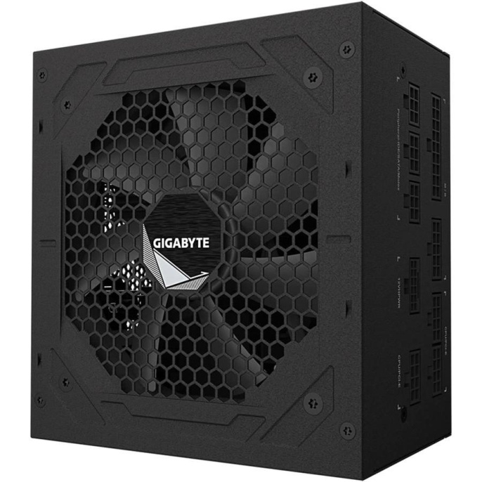 Блок питания Gigabyte ATX 1000W GP-UD1000GM 80+ gold 24+4+4pin APFC 120mm fan 8xSATA Cab Manag RTL