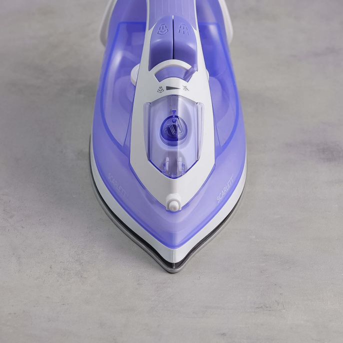 Утюг Scarlett SC-SI30K44,  с паровым ударом,  2000Вт,  лиловый