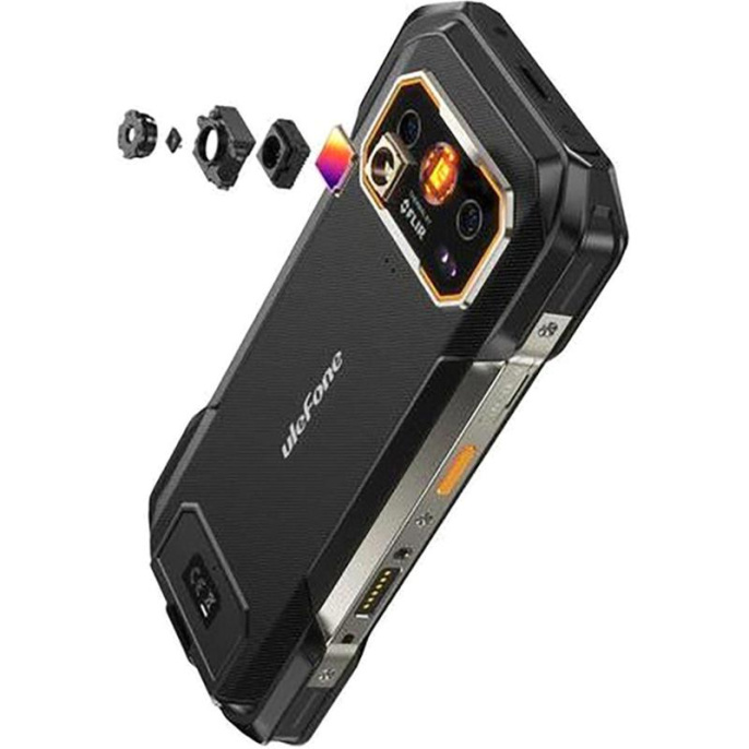 Смартфон Ulefone Armor 27T Pro 12+256GB Black/6.78” FHD+/120Hz/MT63005G/And14/50+64/32MP/FLIR/10600mAh/uSmart (6975326662833)