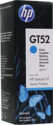 HP M0H54AE Чернила GT52 Голубой {GT5810/5820 (8000 стр) (70 мл)}
