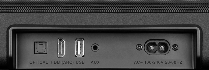 Саундбар Sven SB-2035 SV-022419 40 Вт, Bluetooth, режим вопроизведения: стерео, диапазон частот: 80-20000 Гц, размер динамиков: 78x40 мм, разъемы: AUX, HDMI, SPDIF Optical , пульт ДУ