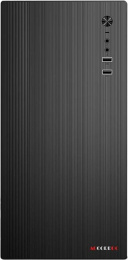 Корпус Accord ACC-M802 черный без БП mATX 1x80mm 1x120mm 1xUSB2.0 1xUSB3.0 audio bott PSU