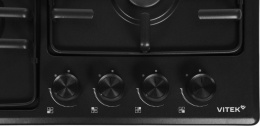 Газовая варочная поверхность Vitek VGH 6410 MBK черный