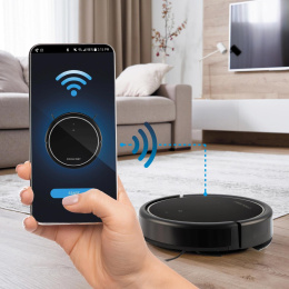 Робот-пылесос COOLFORT CF-3200, 20Вт, черный