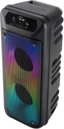 Музыкальный центр Digma D-MC1705, 40Вт, с караоке, Bluetooth, FM, USB, micro SD, черный