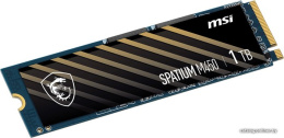 SSD жесткий диск PCIE 4.0 NVME M.2 1TB SPATIUM M450 1TB MSI S78-440L980-P83