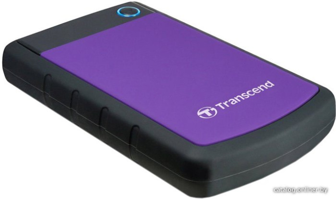 2ТБ Внешний диск HDD Transcend StoreJet 25H3P TS2TSJ25H3P, USB 3.0, фиолетовый