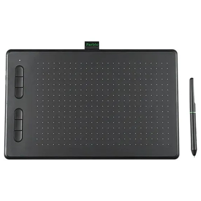 Графический планшет Parblo Ninos N10B Голубой перо/P08/5080LPI/266RPS/8192 уровней нажатия/раб.пов. 254*158.75мм/USB-C