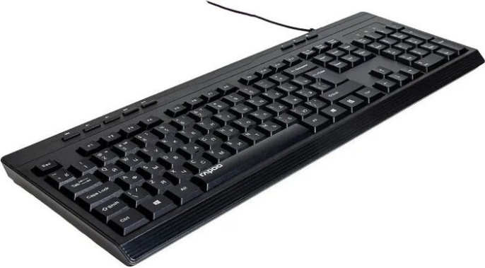 Клавиатура проводная RAPOO NK2400, цвет - черный 13325