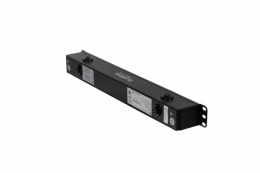 БРП Uniprom, базовый, 1U, 240В, 1Ф, 16A, 10xC13 2xC19, 2м кабель, IEC320 C20
