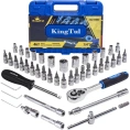 Набор инструмента KingTul 46пр., 1/4, 6-гран., 4-14мм KT-2462-5 EURO(51109)