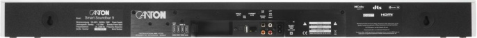 Саундбар Canton Smart Soundbar 9 2.1 300Вт белый