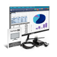 Монитор с аудио 23.8" ExeGate ProSmart EV2407A (VA LED Grade A+, FHD, 1920x1080@75Гц, 16:9, 250cd/m2, 4000:1, 178°/178°, 5ms, Speakers, D-Sub, HDMI, Audio-out, FreeSync, Low Blue Light, кабель HDMI 1.5м, VESA, регулировка наклона (tilt), черный) EX294344R