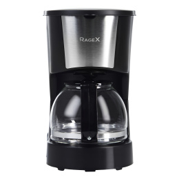 Капельная кофеварка RAGEX R402-000, 600 мл, 600 Вт, черная