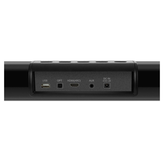 Саундбар SVEN SB-2200D, черный 300Вт, DD, BT, HDMI, ПДУ, Optical, USB, дисплей, беспроводной сабвуфер