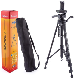 Штатив Rekam Mobipod E-150 напольный черный алюминий 1025гр.