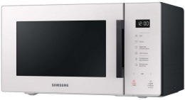 Микроволновая печь Samsung MG23T5018AE/BW, 800Вт, 23л, молочный
