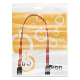 Bion Кабель Serial ATA III металлическая защелка, 30см [BXP-SATAM-DATA-30CM]