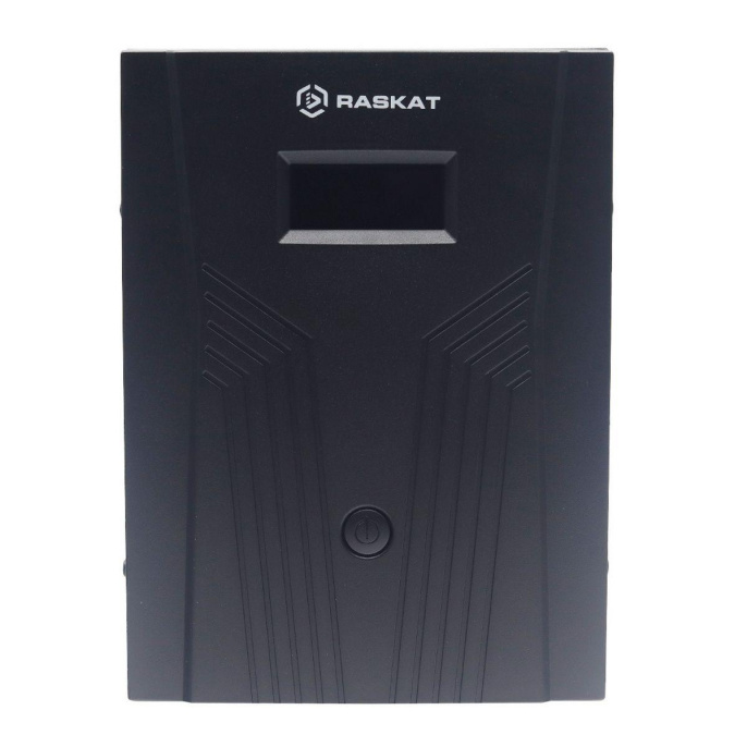Источник бесперебойного питания ИБП Raskat HIL-3000VA 3000VA, 1800Вт, 8xIEC320, LCD, USB type-B, 2xRJ-45