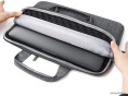 Сумка Satechi Water-Resistant Laptop Carrying Case для ноутбуков до 13"&14'' дюймов. Материал нейлон. Цвет серый. (ST-LTB13)