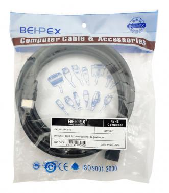 BURO Кабель видео HDMI m /HDMI m 3м. черный