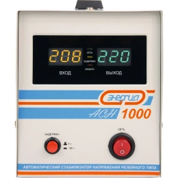 Стабилизатор с цифровым дисплеем Энергия АСН-1000 Е0101-0124