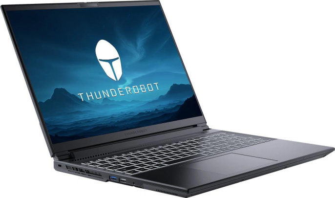 Ноутбук Thunderobot Range 16 Evo Core i5 13420H 16Gb SSD1Tb NVIDIA GeForce RTX5050 8Gb 16" IPS QHD 2560x1600 FreeDOS black WiFi BT Cam JT009P00KRU