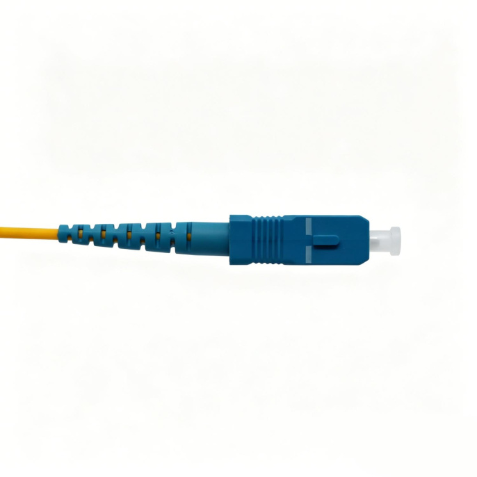 Оптический патчкорд NEOMAX NMO-SC/UPC-SC/UPC-SM-1M SC/UPC-SC/UPC, OS2, Singlemode, Simplex, 9/125, LSZH, Yellow, 1м