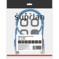 Патч-корд компьютерный U/UTP SUPRLAN Cat.5e 4x2 26AWG /7x0.16mm/ Cu LSZH синий 0,5м 10-0146