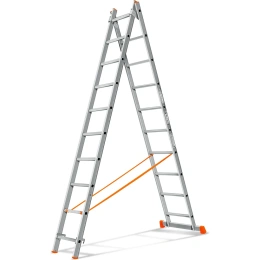 Двухсекционная лестница Эйфель Гранит 2х10