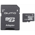 Micro SecureDigital 32Gb QUMO QM32GMICSDHC10U1 {MicroSDHC Class 10 UHS-I, SD adapter}