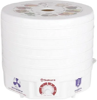 Сушилка для продуктов Sakura SA-7809W