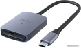 NETAC Картридер Netac WK12 WK12GYCN USB3.2 SD, SDHC, SDXC, microSD, microSDHC, microSDXC, Серебристый