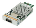 Infortrend host board with 2 x 10Gb/s iSCSI SFP+ ports, type 2 without transceivers RES10G1HIO2-0010