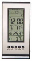 Погодная станция BURO H106AB,  серебристый