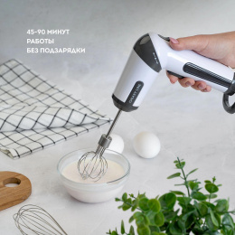 Миксер GALAXY LINE GL 2227, ручной,  белый и черный [гл2227л]