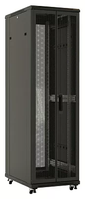 Шкаф напольный 19-дюймовый 42U Hyperline TTB-4288-DD-RAL9004
