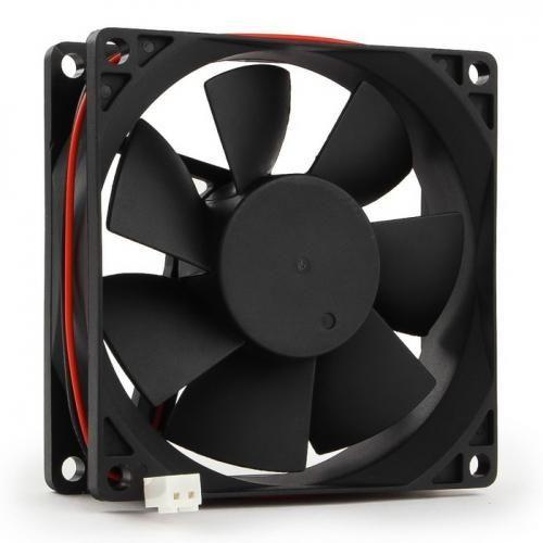 Вентилятор Gembird 80x80x25 втулка 2pin 30см FANPS
