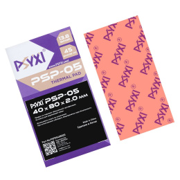 Термопрокладка PSYXI PSP05 40x80x2.0 13.8 Вт/мК PSP05408020