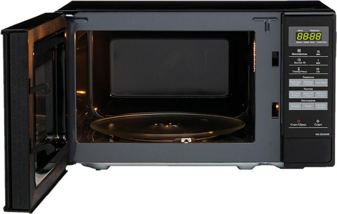 Микроволновая печь Panasonic NN-SB26MBZPE, 800Вт, 20л, черный